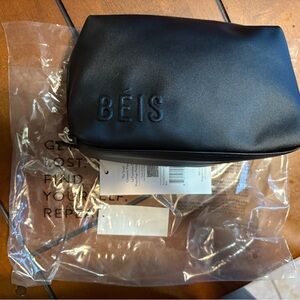 BEIS Sleek Black Cosmetic Case
